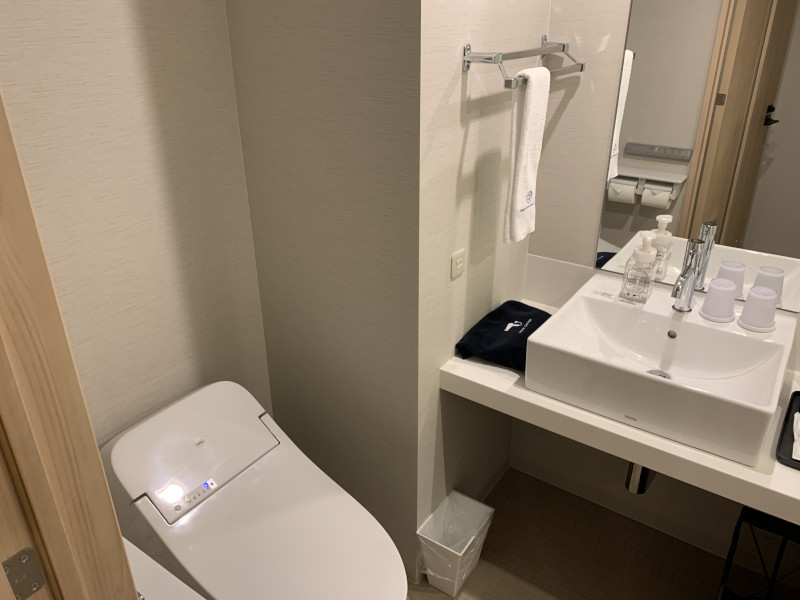 ダイワロイネットホテル松山のトイレ
